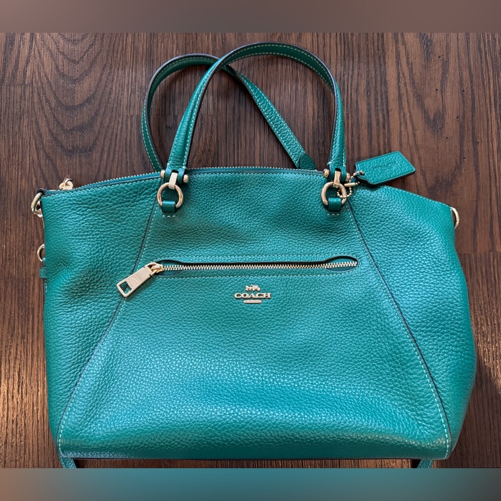 Coach Green Prairie Satchel